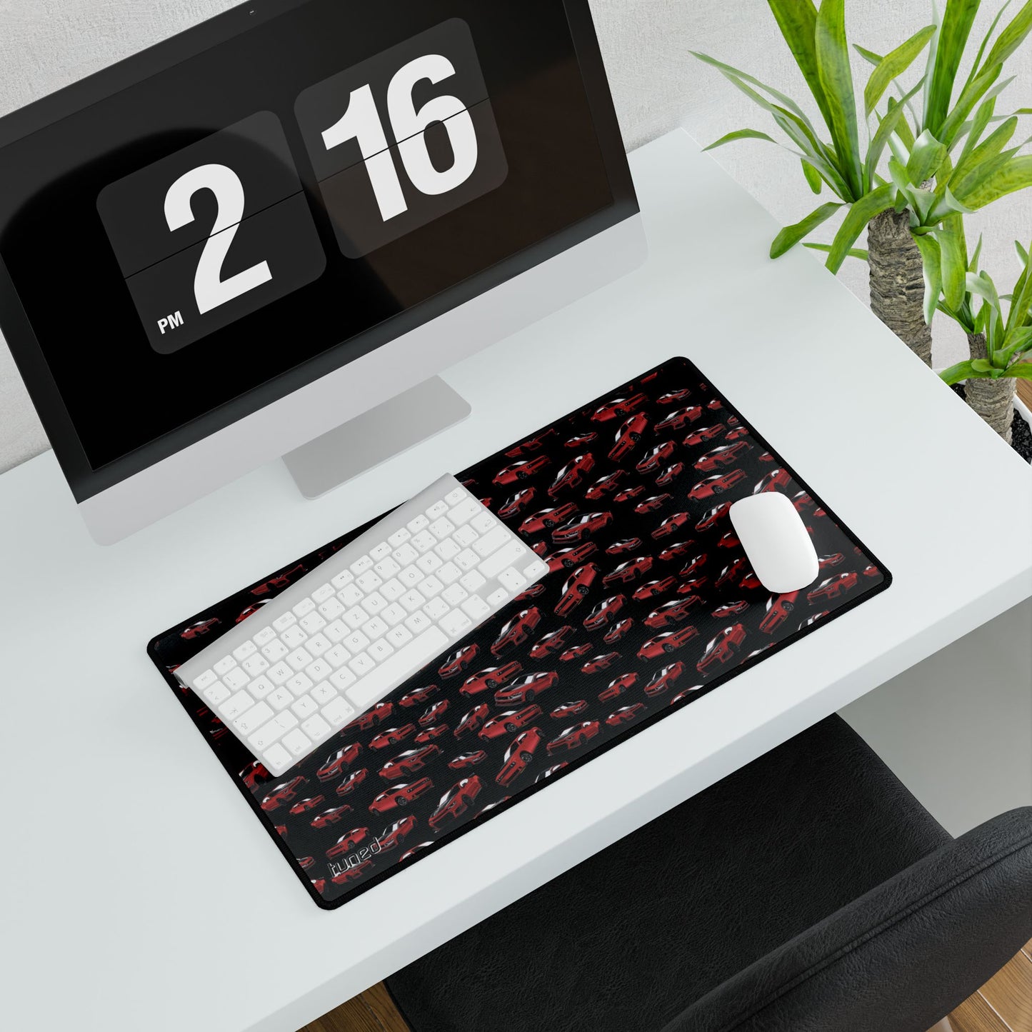 Muscle Car Red - Desk Mat