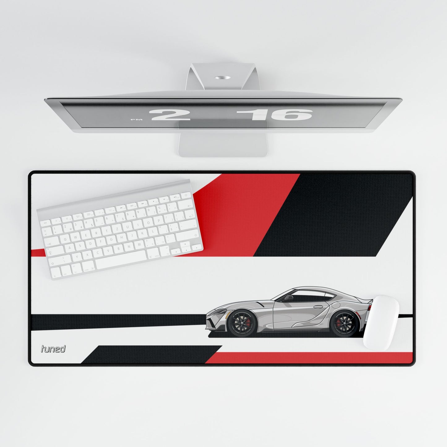 Toyota Supra Gazoo Racing Desk Mat for Car Lovers Boyfriend Car Husband Car Girls