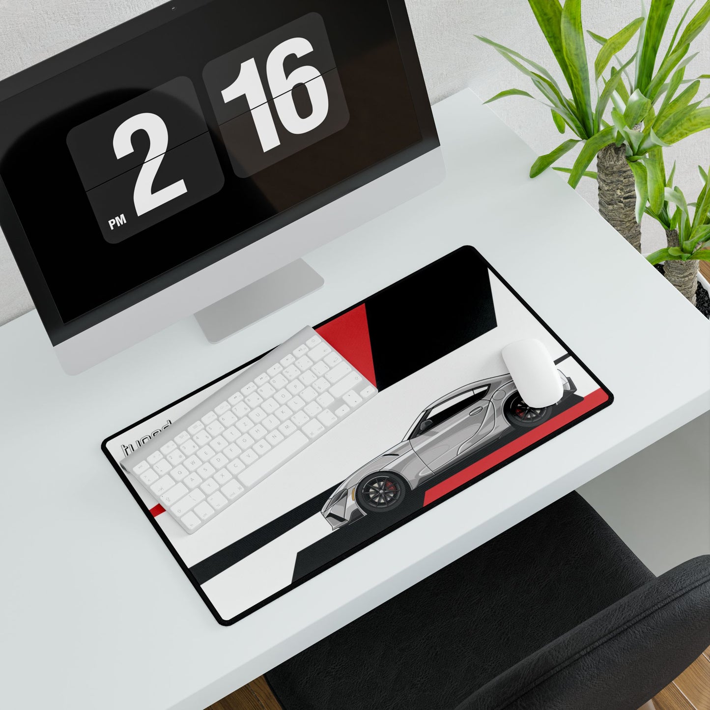 Toyota Supra Gazoo Racing Desk Mat for Car Lovers Boyfriend Car Husband Car Girls