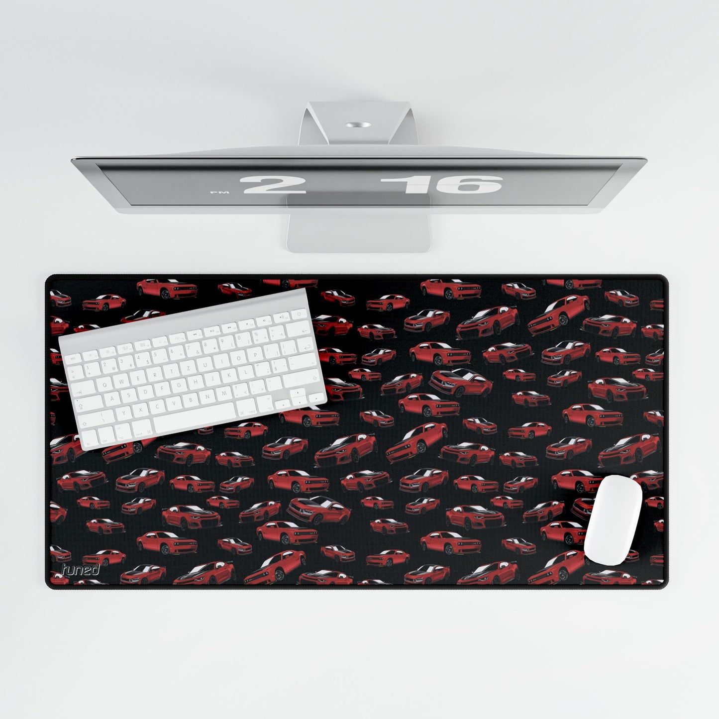 Muscle Car Red - Desk Mat