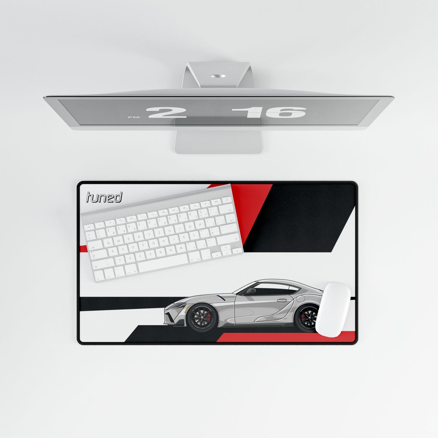 Toyota Supra Gazoo Racing Desk Mat for Car Lovers Boyfriend Car Husband Car Girls