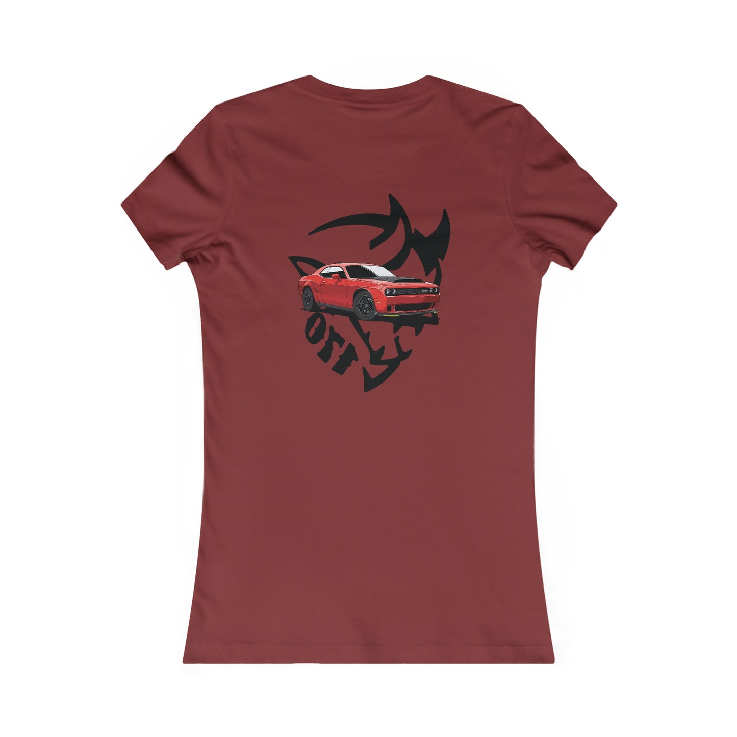 Dodge Challenger Demon 170 - Women's Double Sided Shirt - Multicolored