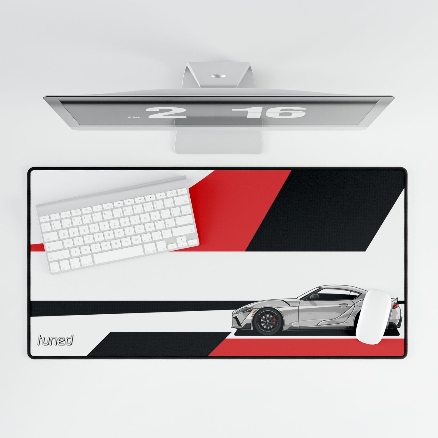 Toyota Supra Gazoo Racing Desk Mat for Car Lovers Boyfriend Car Husband Car Girls