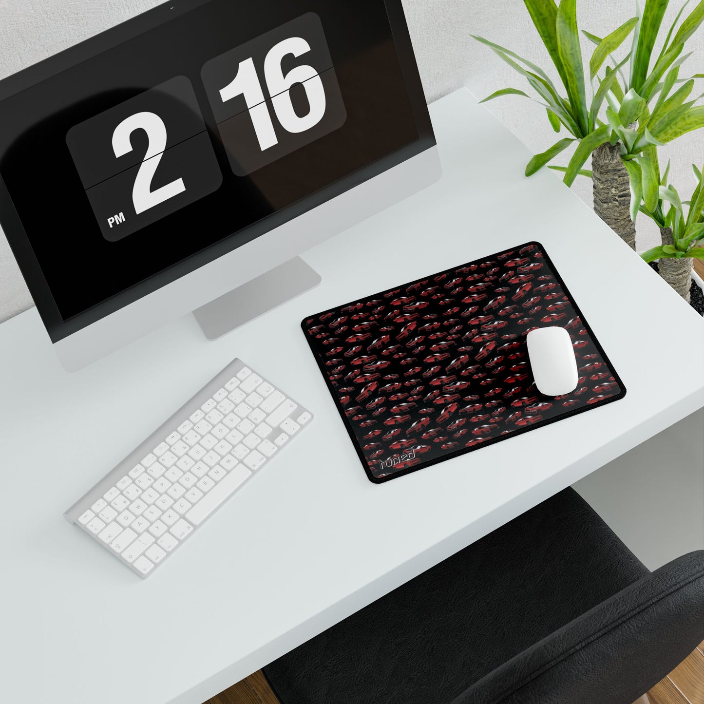 Muscle Car Red - Desk Mat