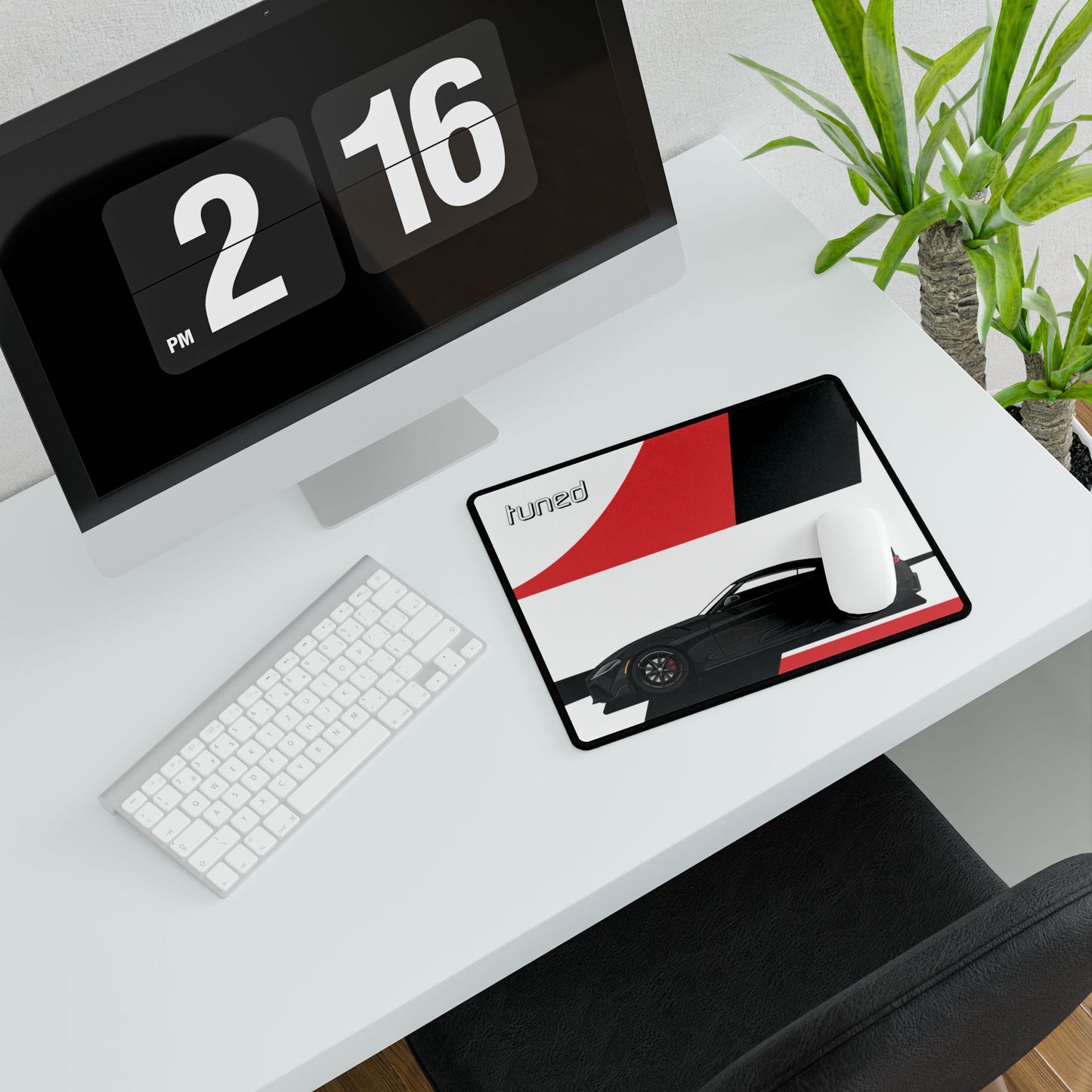 Toyota Supra BLACK Gazoo Racing Desk Mat for Car Lovers Boyfriend Car Husband Car Girls