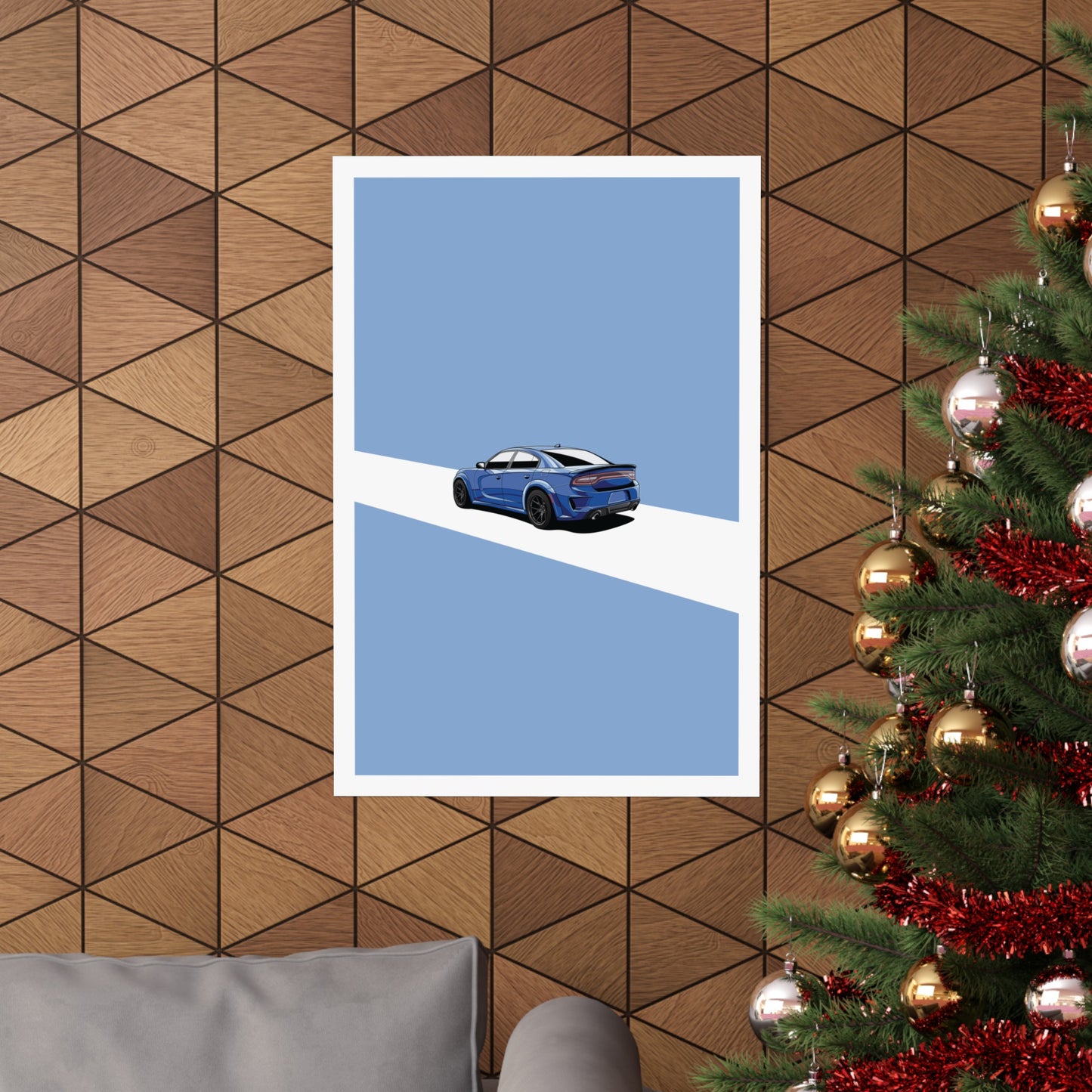 Dodge Charger Hellcat - Poster