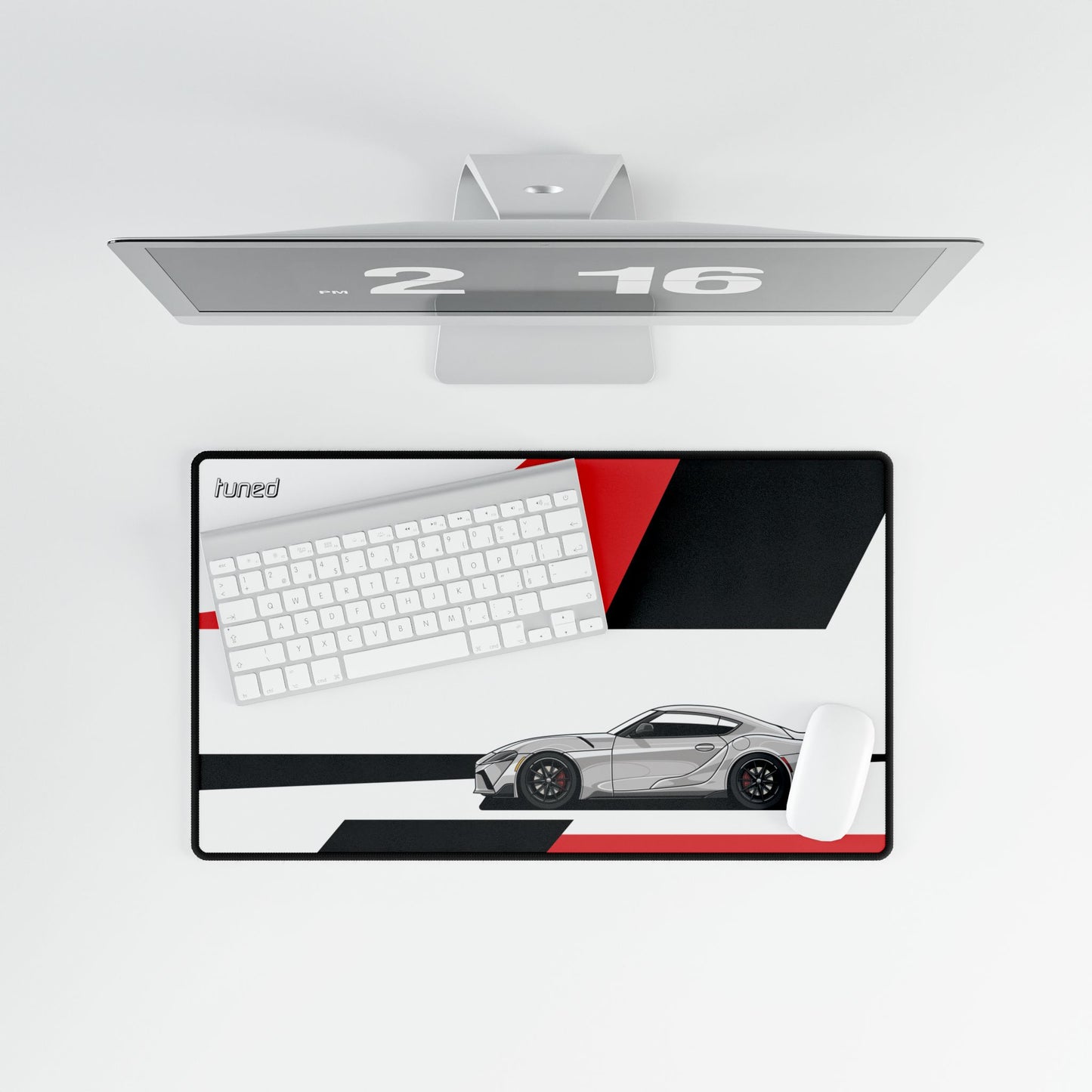 Toyota Supra Gazoo Racing Desk Mat for Car Lovers Boyfriend Car Husband Car Girls