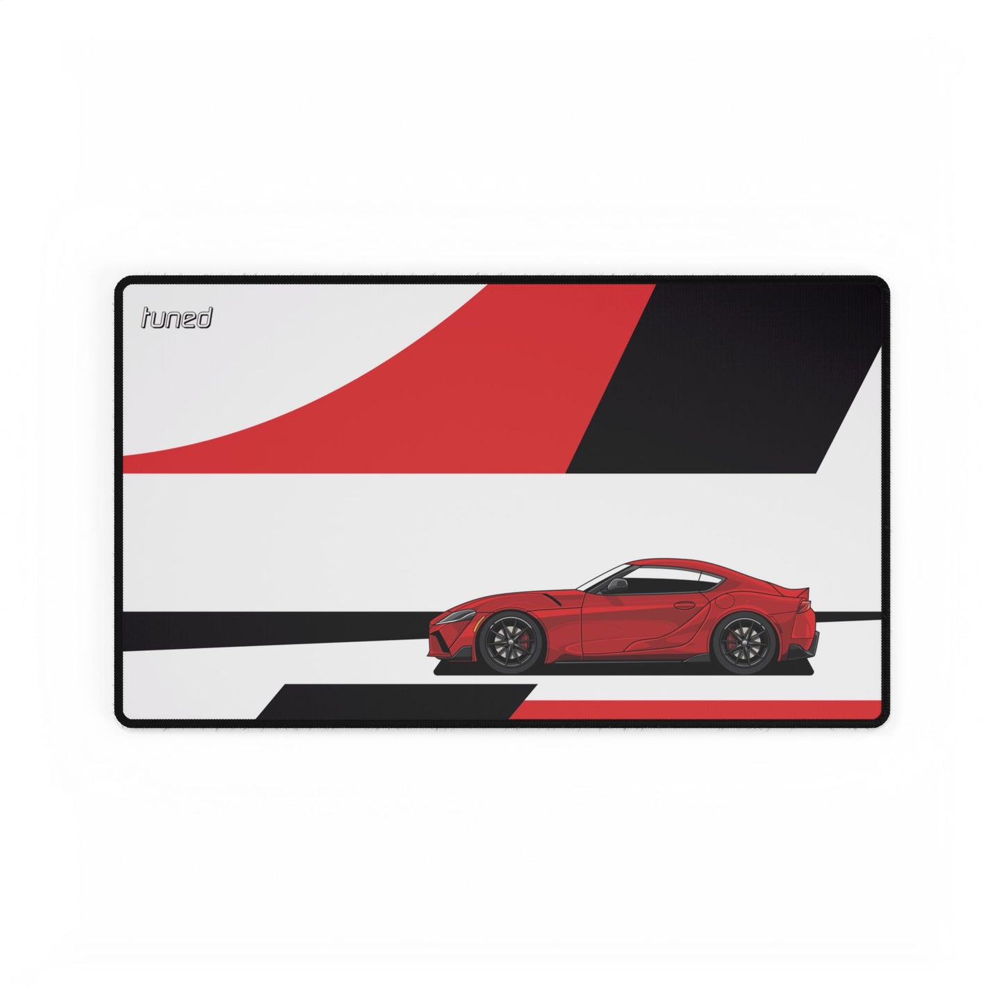Toyota Supra RED Gazoo Racing Desk Mat for Car Lovers Boyfriend Car Husband Car Girls