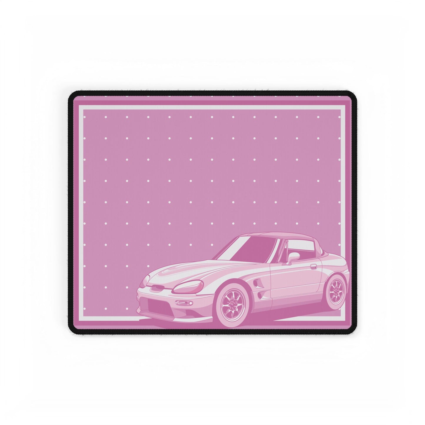 Suzuki Cappuccino Pink Kei Car Desk Mat