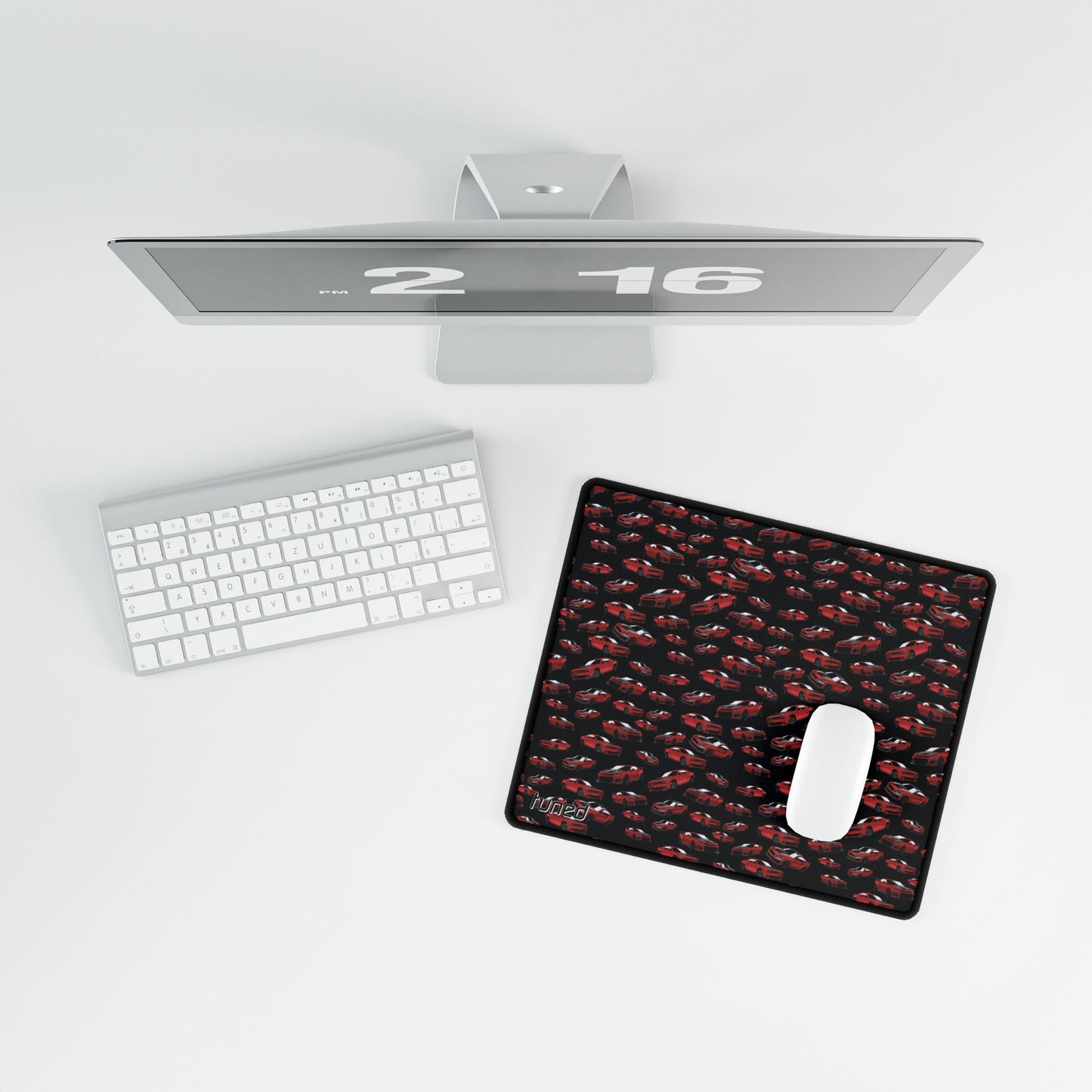Muscle Car Red - Desk Mat