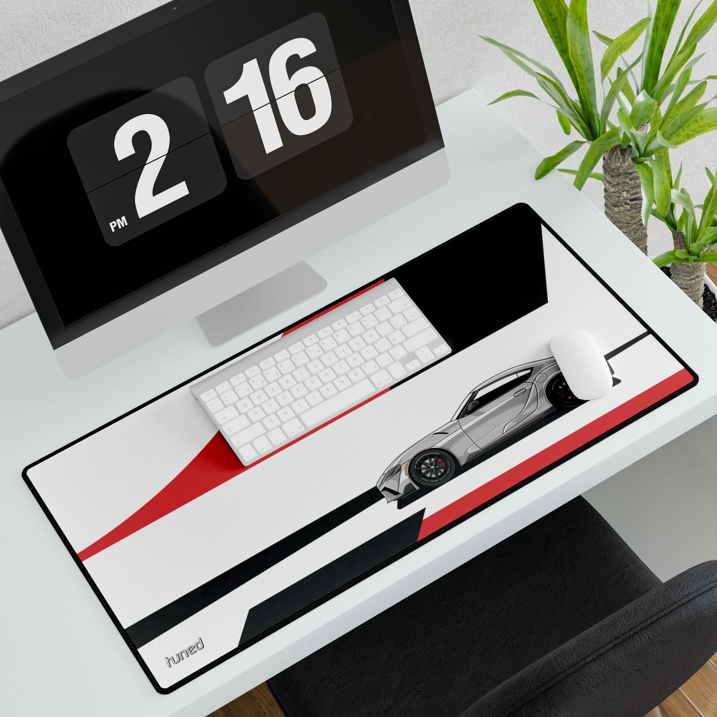 Toyota Supra Gazoo Racing Desk Mat for Car Lovers Boyfriend Car Husband Car Girls