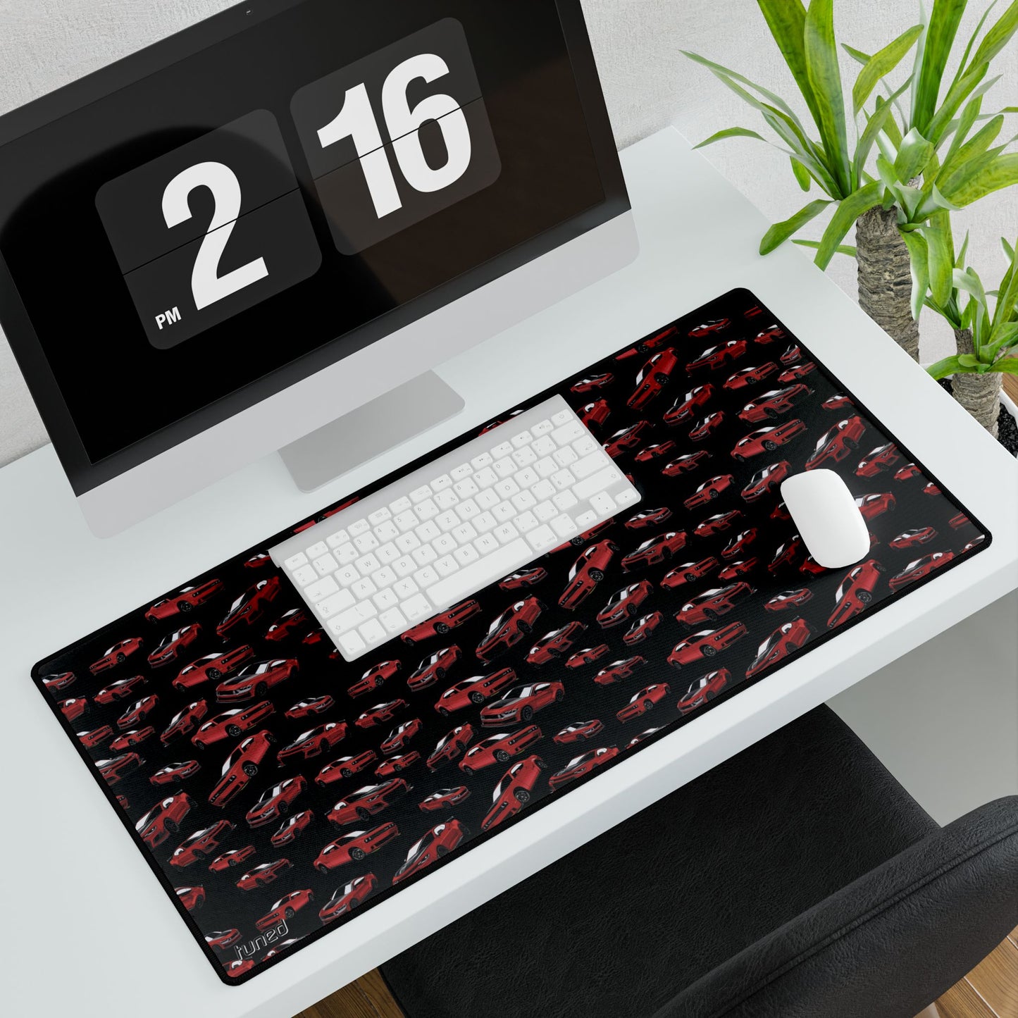 Muscle Car Red - Desk Mat