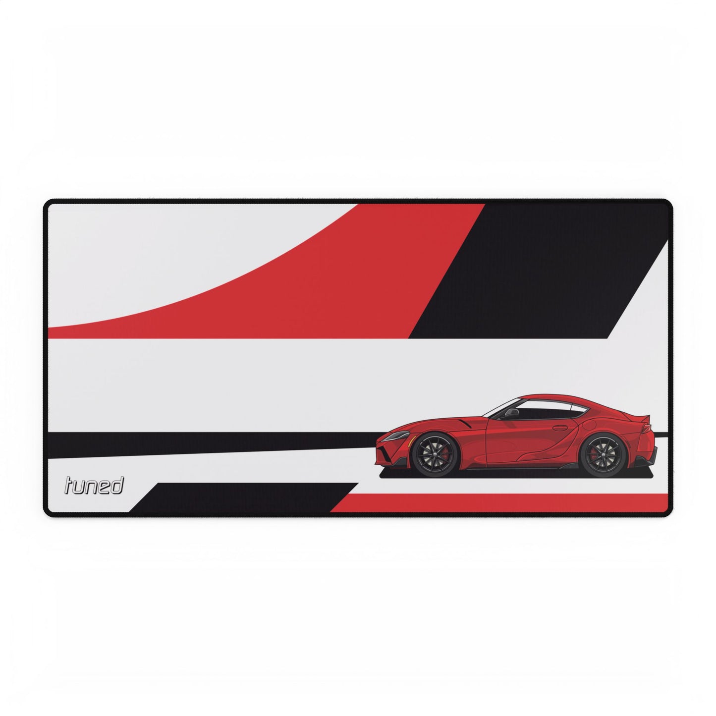 Toyota Supra RED Gazoo Racing Desk Mat for Car Lovers Boyfriend Car Husband Car Girls