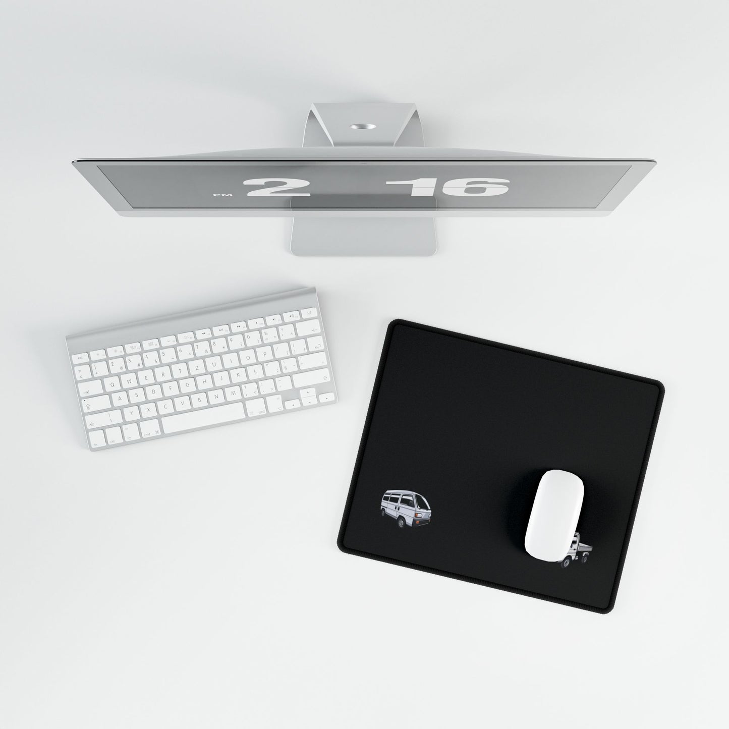 Kei Cars Minimal Desk Mat