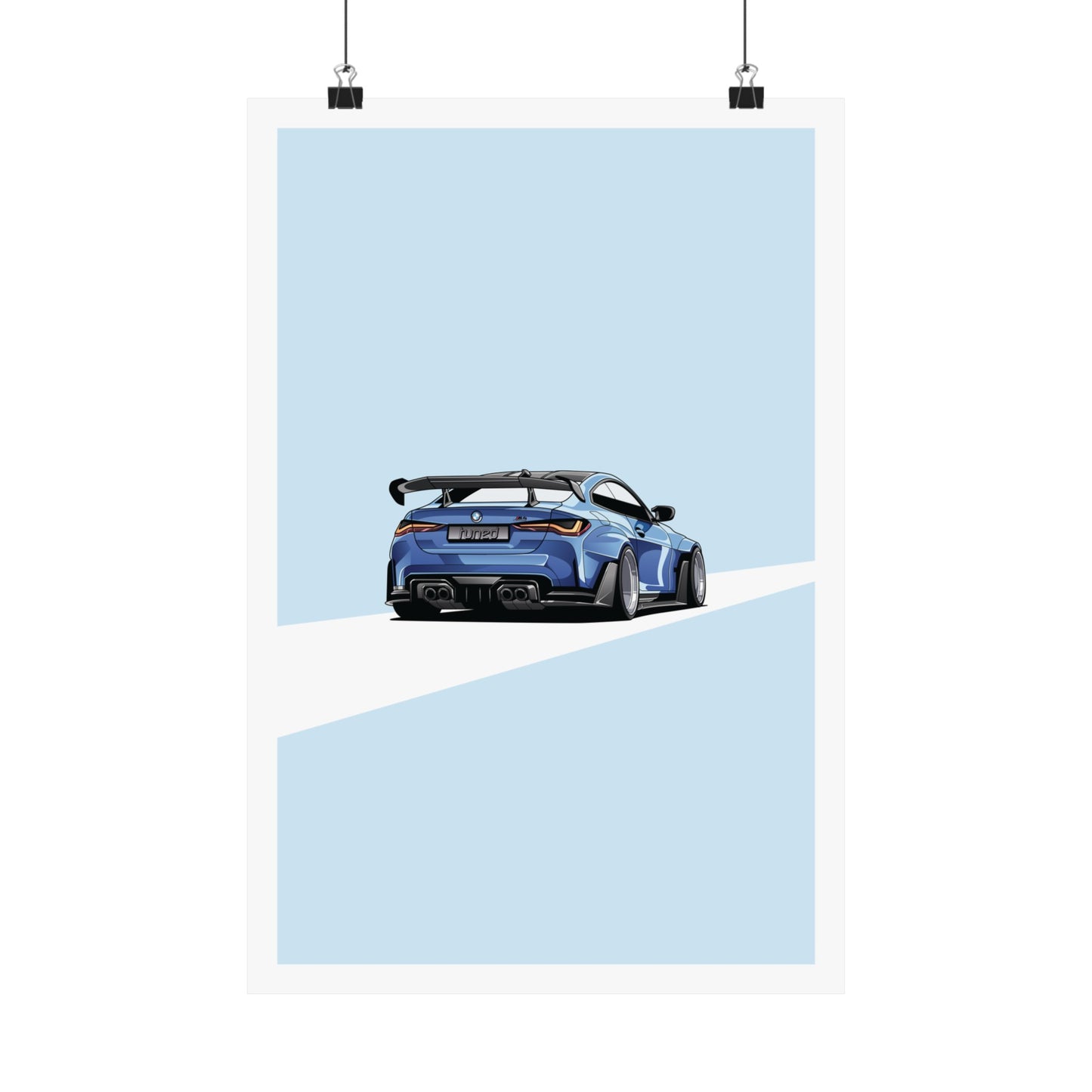 BMW M4 - Poster