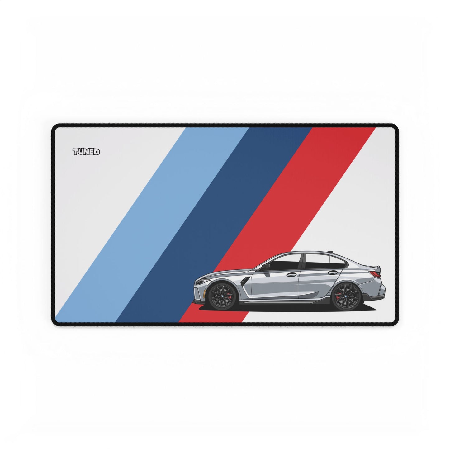 BMW M3 Car Desk Mat - Cool Car Lover Gift, Automotive Office Decor, Car Enthusiast Mouse Pad, Vehicle Desk Accessories, Race Car Gaming Mat