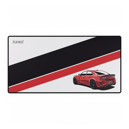 Hellcat Hard Charger Desk Mat for Car Lovers Boyfriend Car Husband Car Girls