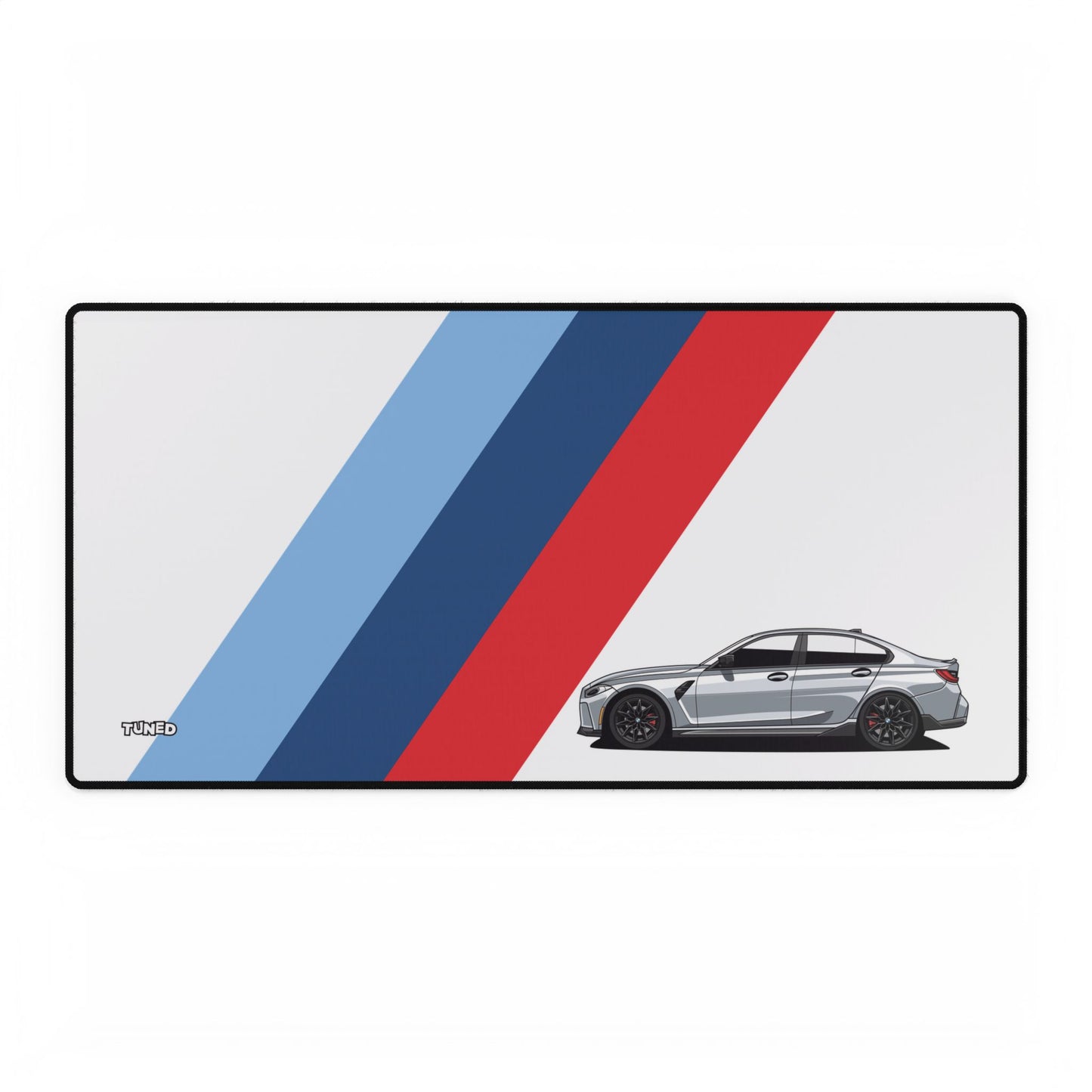 BMW M3 Car Desk Mat - Cool Car Lover Gift, Automotive Office Decor, Car Enthusiast Mouse Pad, Vehicle Desk Accessories, Race Car Gaming Mat