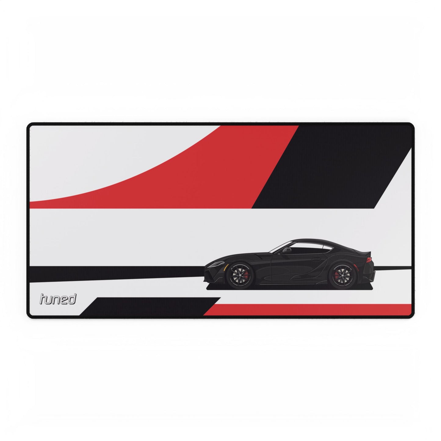 Toyota Supra BLACK Gazoo Racing Desk Mat for Car Lovers Boyfriend Car Husband Car Girls
