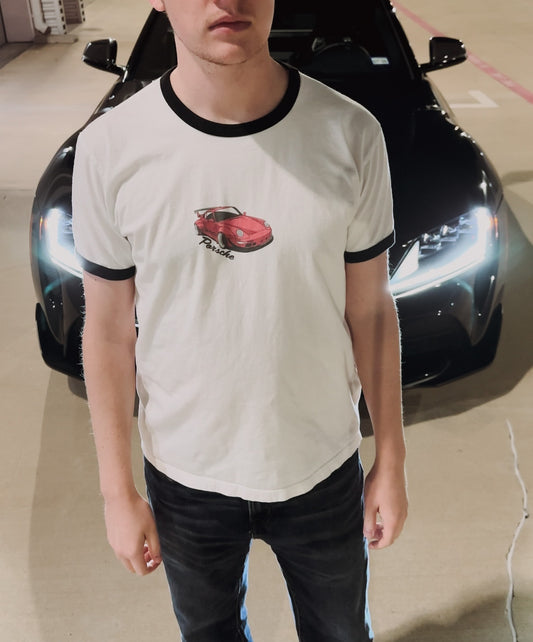 Porsche Ringer T-Shirt