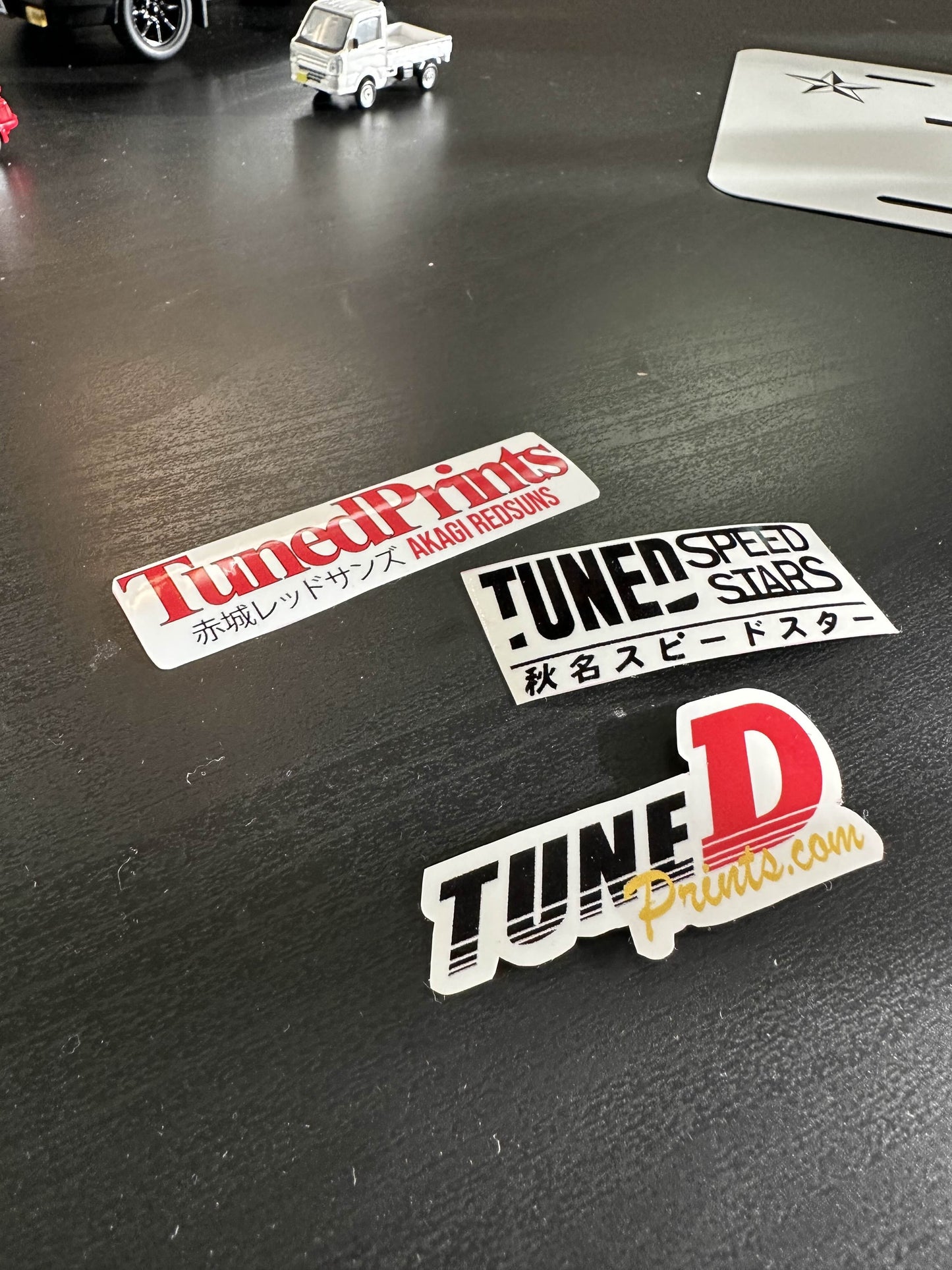 Initial D Inspired Tuned Sticker Pack